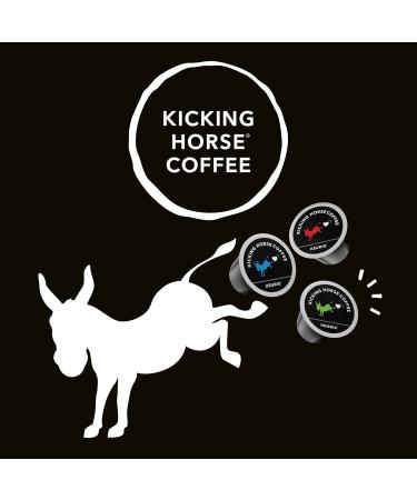 Kicking Horse Kick Ass Dark Roast K-Cup Coffee Pods 10 Count Kick Ass 10 count (Pack of 1) - Buy Online on GoSupps.com