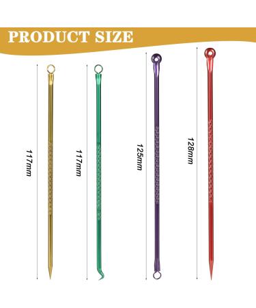 Aruicheng Blackhead Remover Tool Pimple Popping Kit Stainless Steel Comedone Extractor Tools with Storage Box for Removing Pimple Blackheads Acne Zit on Face 5 Pcs - Buy Online on GoSupps.com