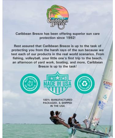 Caribbean Breeze SPF 8 Dark Tanning Oil Intensifier Outdoor Accelerator with Mango Lime Fragrance - 8.5 oz (250 ml) - Buy Online on GoSupps.com