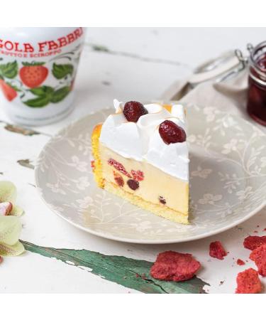 Italian Gourmet E.R. Fabbri Pack of 6 Opaline Strawberries - 230g - Strawberries in Syrup + Gourmet Italian Polpa - Buy Online on GoSupps.com