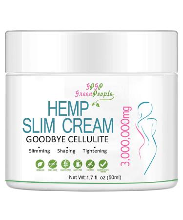 Slimming Cream for Belly with Hemp Oil - Hemp Hot Cream 3,000,000mg Ignite Sweat Cream for Men and Women - Thermogenic Weight Loss Natural Anti Aging Cream for Shaping Waist, Abdomen and Buttocks