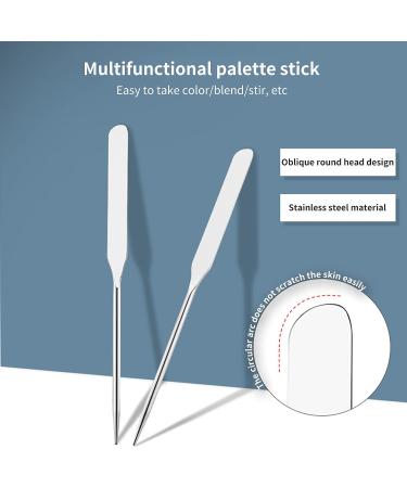 Picasso Foundation Spatula Korean Set - Stainless Steel Makeup Mixing Palette and Ergonomic Stirring Tool Set - Buy Online on GoSupps.com