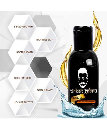 Glamorous Hub Urban Gabru Beard Oil 50g - Nourish & Style Your Beard | Best Beard Care Product - Buy Online on GoSupps.com