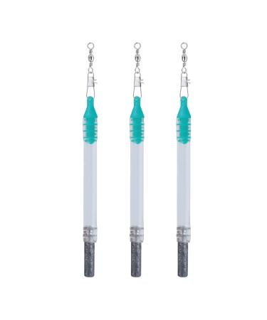 Zite Fishing Tiroler H lzl/Wood Angel Blue - Base Least Weight with buoyancy body - herb lifting eel Zander Carp basic fishing 3 pieces 20.0 grams