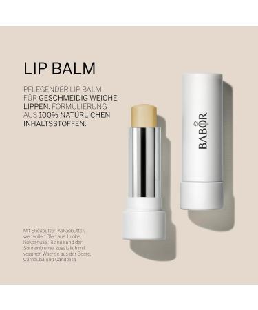 Babor Essential Care Lip Balm - Vegan Lip Care Stick with Shea Butter & Hyaluronic Acid for Dry Lips - 1 Piece 2023 International Shipping - Buy Online on GoSupps.com