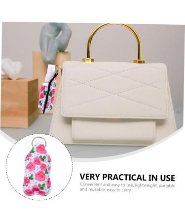 FOMIYES 18 Sets Hand Bottle Set Travel Bottle Makeup Container Travel Cosmetic Containers Empty Refillable Bottle Keychain Cosmetic Storage with Cover Bottle Sleeve - Buy Online on GoSupps.com