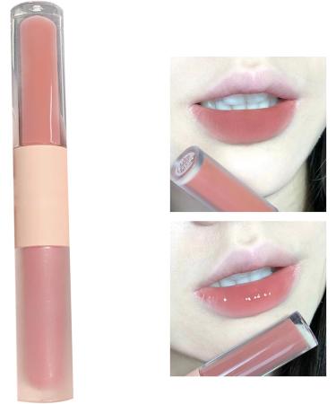  Eastuy Water Glass Lip Gloss | Non-sticky Lip Balm with 2 Heads Lip Makeup for Home Dates Travel Shopping Meetings Parties Proms by Eastuy - Buy Online on GoSupps.com