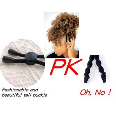 Adjustable Headband Hair Tie for Thick Natural Kinky & Curly Hair - Pack of 5: Perfect for Afro Puff, Ponytail, Bun, High Puff & Updos - Buy Online on GoSupps.com