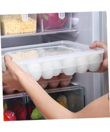 COLLBATH Egg Crisper 34 Eggs Modern Kitchen Accessories Egg Tray Egg Container Egg Holder Egg Carton High Capacity - Buy Online on GoSupps.com