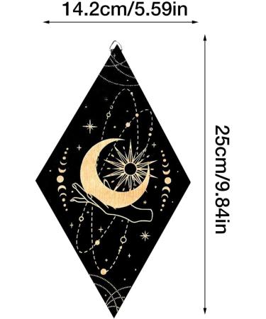 Holdes Pendulum Divination Board - Wooden Fortune Telling | Wicca Metaphysical Message & Decision Making Decor - Buy Online on GoSupps.com