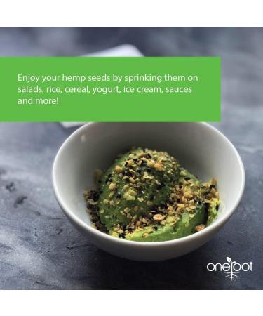ONEROOT Organic Raw Shelled Hemp Seeds (Hemp Hearts) Non-GMO Gluten Free Plant-Based Protein Omega-3 Omega-6-1kg (2 Pack) - Buy Online on GoSupps.com