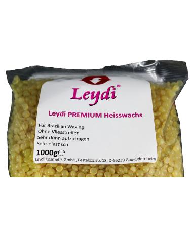 Leydi PREMIUM Hot Wax Honey 1Kg - Best Brazilian Waxing Without Strips for Smooth Skin - International Shipping Available - Buy Online on GoSupps.com