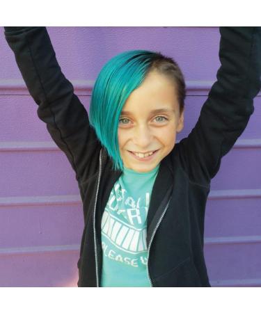 Manic Panic Atomic Turquoise Hair Dye 118ml - Vegan Cruelty-Free Semi-Permanent Color - Buy Online on GoSupps.com