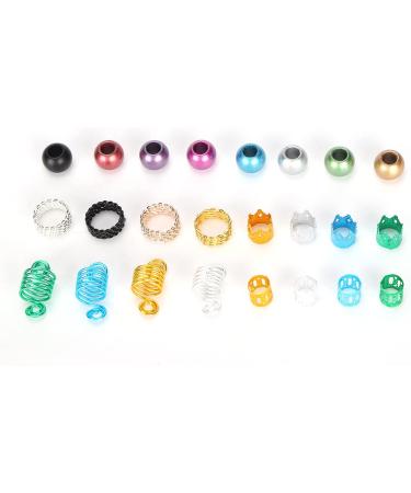 Braid Rings Dreadlocks Rings Dreadlocks Bead Rings for Beauty Salon - Buy Online on GoSupps.com