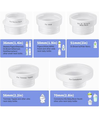 Mercalon Bottle Adapter for Tommee Tippee Baby Bottle - 56MM | Portable Warmer Accessory - Buy Online on GoSupps.com