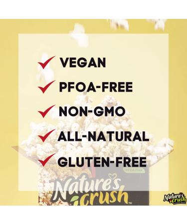 Nature's Crush Lemon Pepper Garlic Gourmet Vegan Microwave Popcorn - Zesty Blend 48oz (16 bags) - Buy Online on GoSupps.com