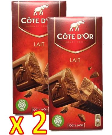 Cote d'or Milk Chocolate - Pack of 2 x 200g