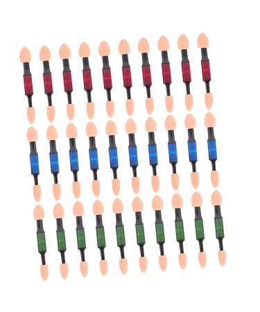 DOITOOL 30pcs Double Ended Eye Shadow Stick Eyeshadow Cosmetic Eye Shadow Sticks Eye Makeup Tools Girl Woman