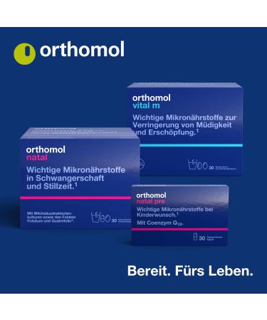 Orthomol Fertil Plus for Men | Boost Male Fertility with Zinc & Selenium | 30 Tablets for Child Conceiving Support - Buy Online on GoSupps.com