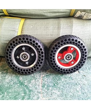 Wheelchair Front Wheel 7X1 3/4 Wheelchairer Wheels Electric Wheelchair Wheel Replacement Parts Front Wheelchair Wheel Honeycomb Solid Tire Black Aluminum Alloy Hub Set of 2/8Mm - Buy Online on GoSupps.com
