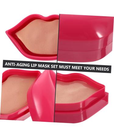 FRCOLOR 40Pcs Lip Mask Lip Peeling Lip Masks Repairing Moisturizing Lip Reduces Lip Lines Masks Lip Sleeping Masks Sleeping Lip Masks Balm Nonwoven Fabric Care Full - Buy Online on GoSupps.com