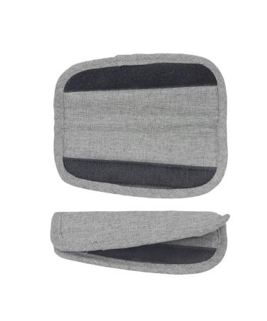 Seedfuture Adjustable Belt Cushion for Child Car Seats - Gray 2 Pieces | Universal Stroller Shoulder Strap Pads for Newborns & Children - Buy Online on GoSupps.com