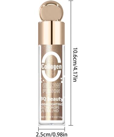 Eyeshadow | Holographic Eyeshadow Liquid Shimmer Eyeshadow | Highlight Eye Makeup and Glow Liquid Eyeshadow Long-Lasting for Woman Girl Frifer 6# - Buy Online on GoSupps.com