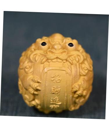 FOMIYES SORNATION Peach Wood Massage Roller Balls | Fitness Gym Tool for Deep Tissue Relief | Handy Massage Balls for Health & Wellness - Buy Online on GoSupps.com