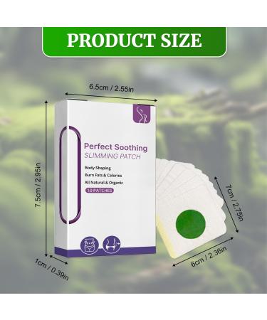 Healthy Detox Slimming Patch Belly Fat Weight Loss Patches for Women and Men Slimming Detox Patches Natural Safe for Perfect Figure Health 2 Box - Buy Online on GoSupps.com