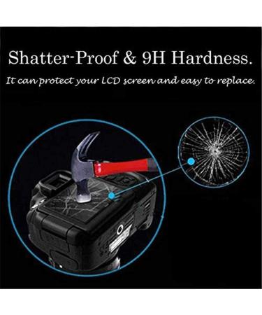 Canon EOS R5 Screen Protector (2+2Pack) + Hot Shoe Cap Cover Set - 0.3mm Tempered Glass, 9H Hardness - Buy Online on GoSupps.com