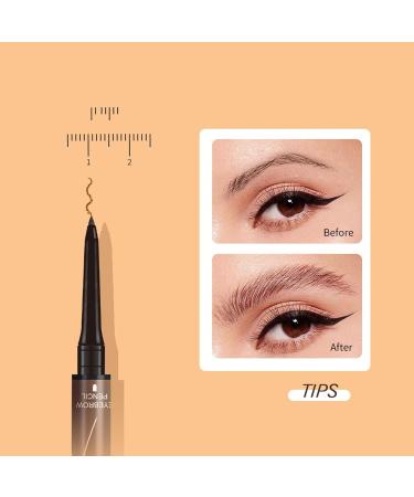 Eyebrow Pencil Eyebrow Pen Eye Makeup Eyebrow Pencil for Women Long-Lasting Natural Eyebrow Makeup Eyebrow Pencil (01) - Buy Online on GoSupps.com