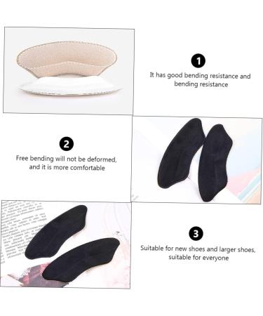 2 Pairs Comfortable Sponge Heel Pads - Cushioned Shoe Inserts for Heels & Sneakers - Prevent Blisters & Enhance Comfort - Buy Online on GoSupps.com