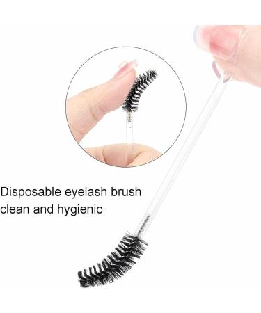 Mascara Wands Portable Spoolies for Eyebrows Transparent Rod Nylon Eye Lash Tools Eyelash Mascara Brushes Wands Applicator Makeup Kits for Women Makeup Tmay - Buy Online on GoSupps.com