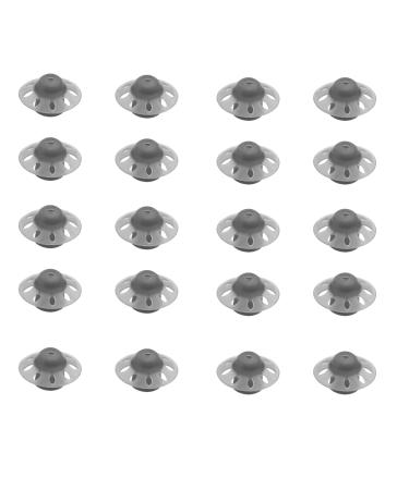 GBARAN Hearing Aid Domes 20pcs Hearing Aid Open Domes Suitable for Weople with Moderate Hearing Loss-M
