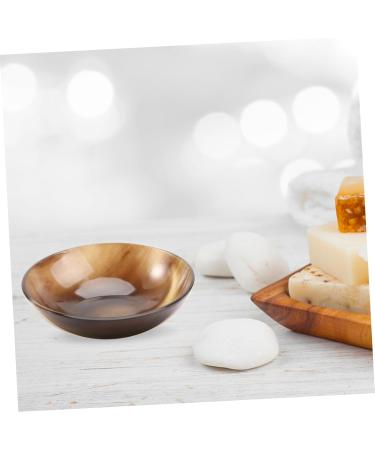 Magiclulu Handmade Soap Shell Shaving Bowl | Unbreakable Traditional Shaving Cup | Perfect for Shaving Foam - 7.5x7.5cm - Buy Online on GoSupps.com