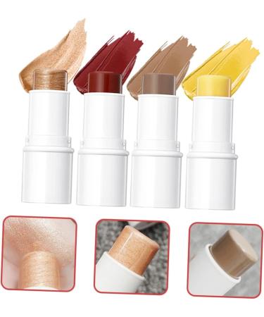 BIUDECO 1 Set Contour Stick Contouring Stick Highlighter Stick Makeup Stick Contour Kit Stick Highlighter Blush Stick for Cheeks Highlighters Makeup Face Highlighter Cream Blush Stick - Buy Online on GoSupps.com