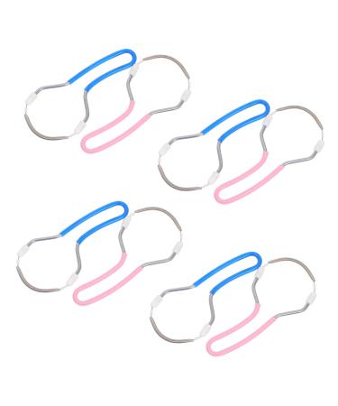 8 Pi ces pilateur Visage Manuel Ressort limination Douce des Poils Fins pour Femmes Compact et Portable pour L vre Menton et Soins Beaut