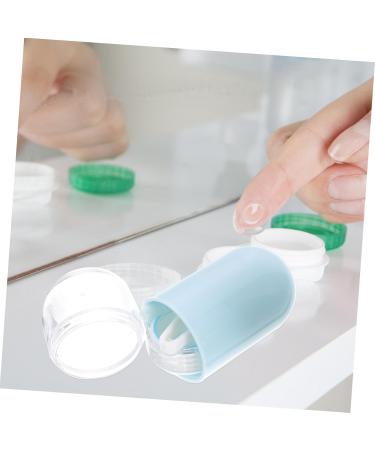 Healeved 8 STK Travel Contact Lens Case - Portable Contact Lens Holder & Twizzer for Beauty Lenses - Durable Container with Box for Eyes - Buy Online on GoSupps.com