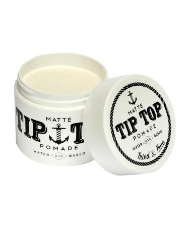 Tip Top Matte Water Based Medium Hold Pomade 4.25oz