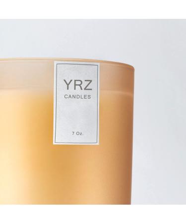 YRZ Candles - Jasmine Ylang Tonka & Sandalwood Scented Candle | Hand Poured in Los Angeles | Long Lasting (45H) | 7 Oz | Shop Internationally - Buy Online on GoSupps.com
