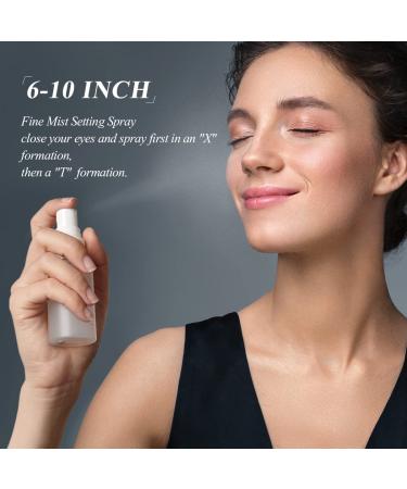 LUXAZA Makeup Setting Spray 16 Hr Lock Setting Mist - Oil Absorbing Face Primer for Long Lasting Makeup - 1.15 Fl. Oz - Buy Online on GoSupps.com