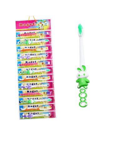 Gatuida Whitening Toothbrush 12pcs Toothbrush Child Boy Cleaning Brush Children Toothbrush