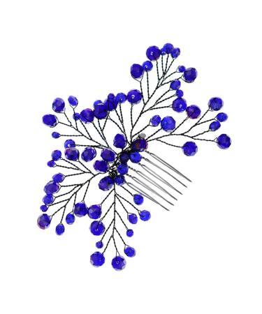 DOITOOL Bridal Wedding Comb Hair Accessories for Bride Wedding Hair Accessories French Side Combs Diamond Hair Clips Styling Comb Kids Hair Clips Dress Women's Hair up Zircon