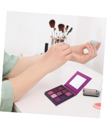 DOITOOL 3pcs 9 Eyeshadow Metallic Eye Shadow Palettes Makeup Palette Powder Eye Shadow Diamond 1 count (Pack of 1) Purplex3pcs - Buy Online on GoSupps.com
