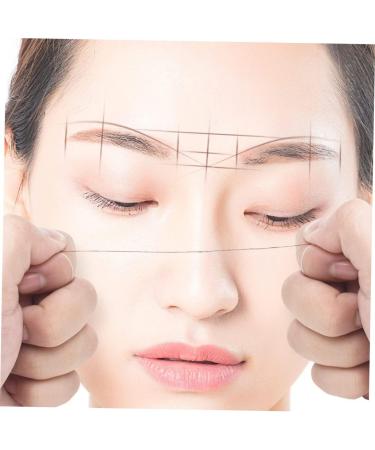 Housoutil 16 pcs Embroidered Makeup Manual Thread Microblading Eyebrows Ink Salon Eyebrow Pre Premium 7.5x4.5cmx8pcs Brownx8pcs - Buy Online on GoSupps.com