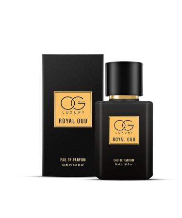 OG BEAUTY Luxury Royal Oud Eau De Parfum for Men | Long-Lasting Sophisticated & Elegant Fragrance with Saffron Agarwood & White Musk | Ideal for Everyday Wear & Gifting | 50ml - Buy Online on GoSupps.com