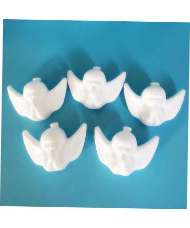 Lurrose 25pcs Models Decor Statue Pe Foam Mould Shape Ornament Christmas Angel Crafts Angel Ball Child Cupid - Buy Online on GoSupps.com