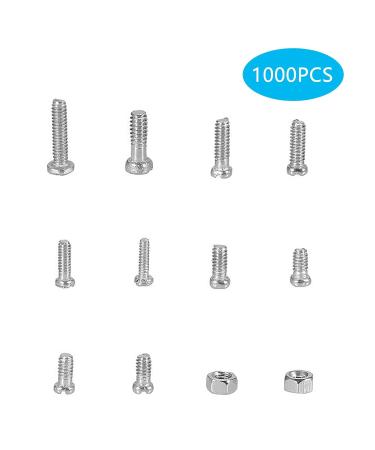AvoDovA Glasses and Watch Repair kit 1000PCS Micro Screws and Nuts with Screwdriver and Tweezer Assorted Screws Repair Kit for Glasses Eyeglasses Sunglasses Spectacle and Watches - Buy Online on GoSupps.com