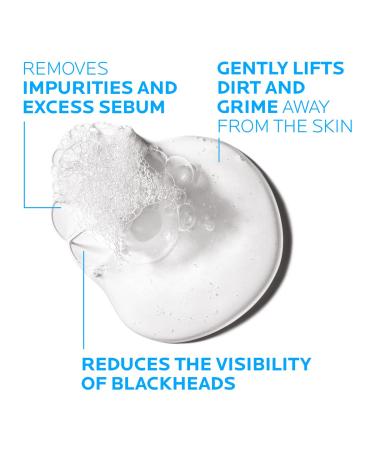 La Roche-Posay Effaclar Purifying Foaming Gel Cleanser - Alcohol-Free Acne Face Wash for Oily Skin - Deep Pore Cleanser, 13.53 Fl Oz - Buy Online on GoSupps.com