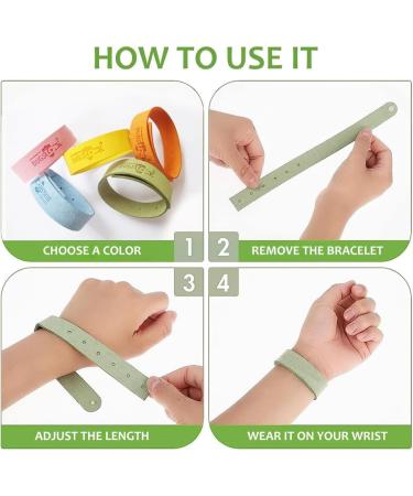 Cutially Mosquito Protection: 5pcs Anti-Mosquito Bracelet & 24PCs Patches for Kids & Adults - Buy Online on GoSupps.com